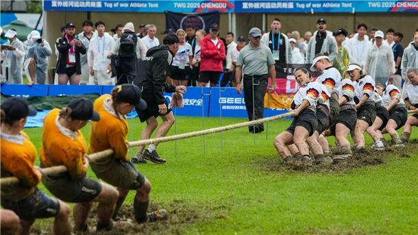 World Games: Welche Herausforderungen auf Karlsruhe warten Tauziehen gehört bei den World Games zum Wettkampfprogramm.