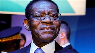 Teodoro Obiang Nguema Mbasogo wurde im Amt bestätigt.