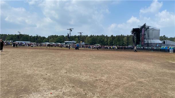 Hurricane-Liveticker: Ein Wahnsinns-Festival geht zu Ende "The subways" heizen die Menge ein.