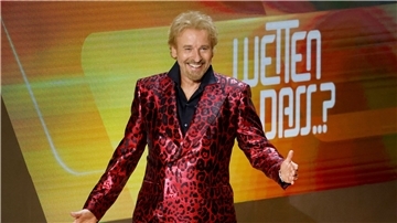 Thomas Gottschalk in der Show „Wetten, dass..?“