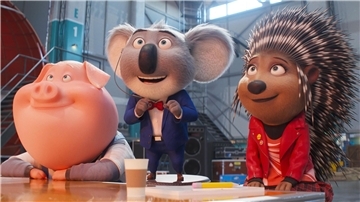Tierisch aufgeregt: Buster Moon und seine Freunde.