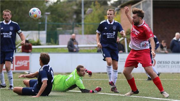 SV Brake in der Fußball-Bezirksliga mit Miklas Kunst