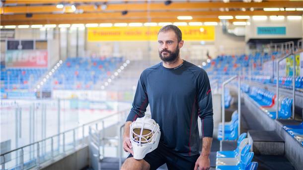 Torwart Ilya Andryukhov will die Chance bei den Fischtown Pinguins nutzen, um sich für höhere Aufgaben zu empfehlen.