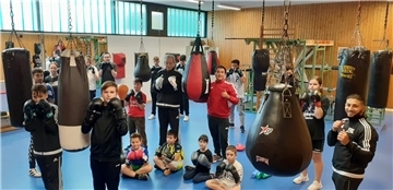 Boxtraining beim SV Nordenham in der Sporthalle Mitte