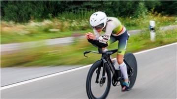 Triathletin Laura Philipp setzt in Nizza vor allem auf ihre Radstärke.