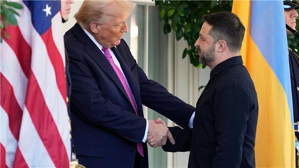 Die großen Fragezeichen nach dem Selenskyj-Trump-Treffen Trump appelliert an Russland und die Ukraine.