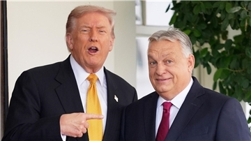 Trump und Orban sind in vielen Fragen einer Meinung.