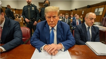 Trump untermauert Berufung gegen Schweigegeld-Verurteilung Trumps Anwälte führen Berufung aus. (Archivfoto)