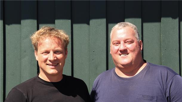 Ziel ist ein Hospiz für die Wesermarsch Udo Stallkamp (links) und Mark Castens setzen sich für ein Hospiz in der Wesermarsch ein.