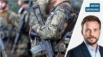 Kommentar von Jan Drebes zur Debatte über deutsche Friedenstruppen in der Ukraine.