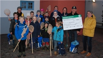 Über die Spende des LionClubs freuten sich die JuniorRangr sehr.