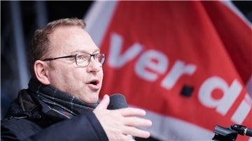 „Und vielleicht gibt’s keine Knöllchen, wenn die Angestellten der Ordnungsämter in den Ausstand treten“: Frank Werneke.
