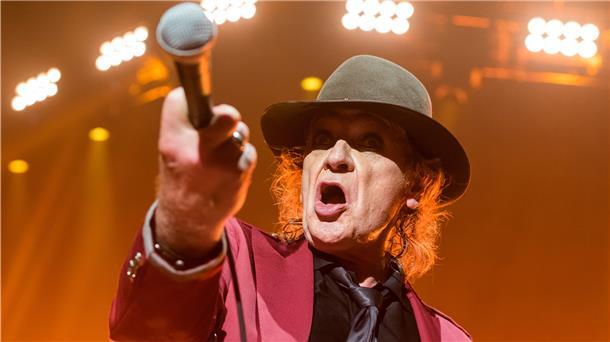Ungewohnter Anblick: Udo Lindenberg ohne seine charakteristische Sonnenbrille.