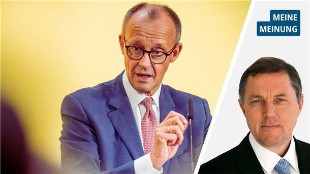 Kolumne "Kolhoffs Sicht" von Werner Kolhoff über das "Stadtbild" des Friedrich Merz.