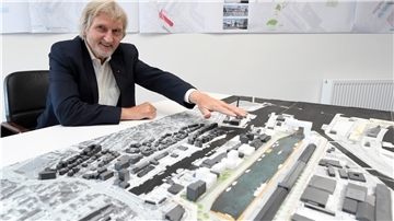 Unternehmer Norbert Plambeck propagiert, dass der Steubenhöft mi tden Hapag-Hallen und dem Amerikahafen sich eignet, um einen Kreuzfahrtterminal zu bauen.