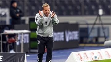 Unzufrieden mit der Chancenauswertung: Fortuna-Coach Markung Anfang. 