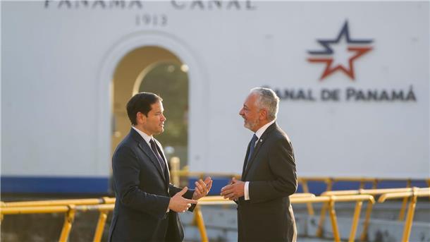 Streit um Kanalgebühren: Panama widerspricht US-Ankündigung US-Außenminister Marco Rubio war erst vor wenigen Tagen in Panama zu Besuch. (Archivbild)