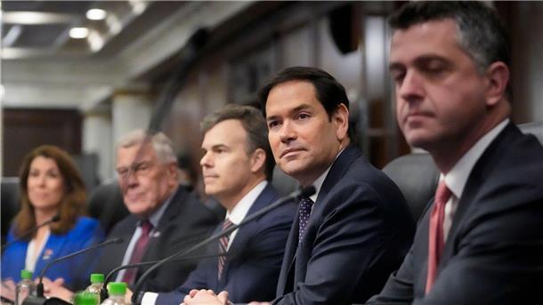 US-Außenminister Rubio hat sich mit Präsident Mulino getroffen.