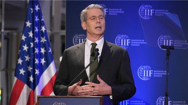 US-Finanzminister Bessent spricht über den Zollstreit mit China. 