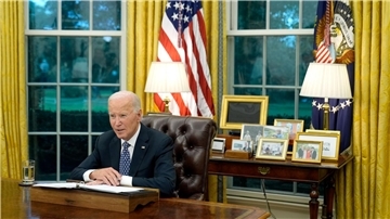 US-Präsident Biden ist ein erklärter Gegner der Todesstrafe. (Archivbild)