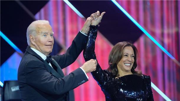 Kandidatin der Demokraten: Wer ist Kamala Harris? US-Präsident Joe Biden hat mit seinem Rückzug die Kandidatur seiner Stellvertreterin Kamala Harris für das höchste Regierungsamt möglich gemacht (Archivbild).