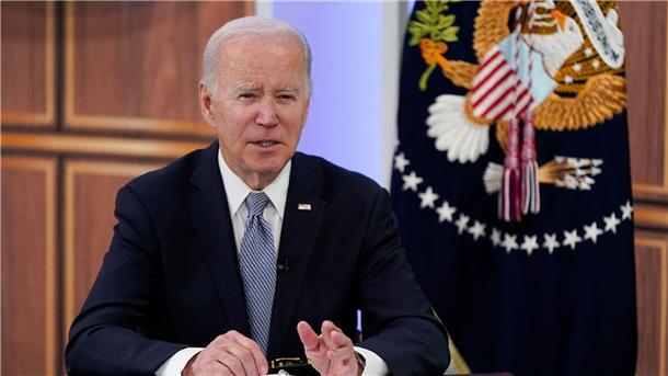 US-Medien: Biden könnte bald Kandidatur 2024 bekannt geben US-Präsident Joe Biden Joe Biden in Washington - noch hat er seinde Kandidatur für 2024 nicht offiziell angekündigt.
