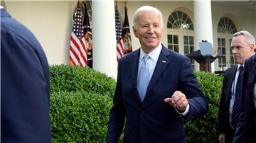 US-Präsident Joe Biden machte klar: „Wir stehen an der Seite Israels.“