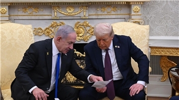 Mehrere arabische Staaten unterstützen Trumps Gaza-Plan US-Präsident Trump hat einen Plan zur Beilegung des Gaza-Kriegs vorgelegt.