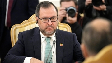 Venezuela weise „die Einmischung und die Erklärungen einer Gruppe rechter Regierungen“ auf das Schärfste zurück, teilte Venezuelas Außenminister Yvan Gil mit. (Archivbild)
