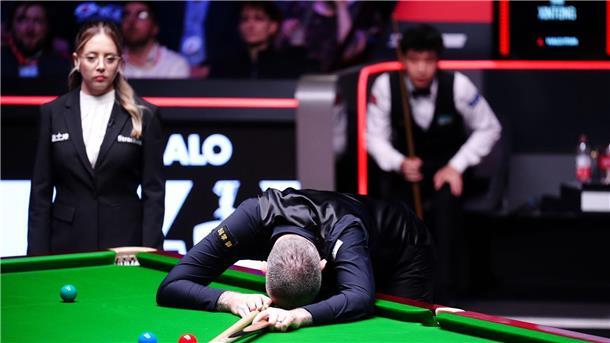 Neuer Snooker-Weltmeister Zhao: Umstritten und gefeiert Verlierer Mark Williams unterliefen im Finale zu viele Fehler.