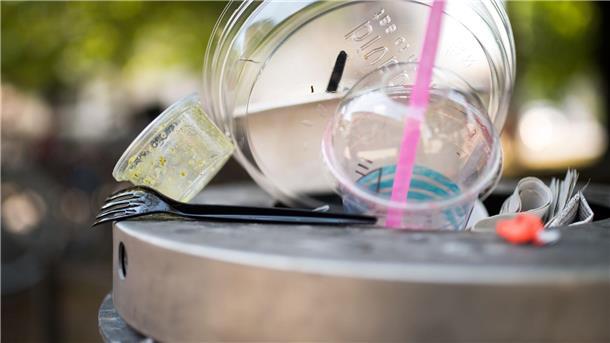 Recyclingquote bei Plastik bleibt global niedrig Verpackungen machen den größten Anteil der Kunststoffprodukte aus. (Archivbild)