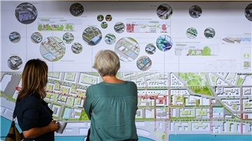 Viel Lob gab es für die Planer bei der Bürgerbeteiligung zum Quartier rund um die Rudloffstraße im Bremerhaven. Viel Grün, Querverbindungen, und die Alte Bürger als Radstraße sind geplant.
