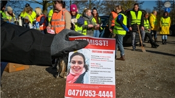 Viele Helfer und Einsatzkräfte waren auf der Suche nach Ekaterina B.