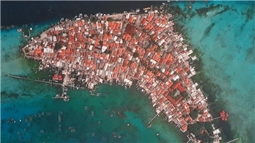 Die Insel Insel Palau Pramuka.