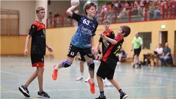 Jugendhandballer der HSG Unterweser