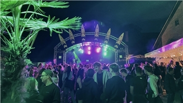 Beachparty.