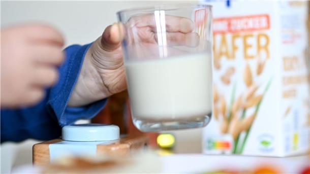 Von einer veganen Ernährung bei den Kleinen - also auch ohne Milch, Milchprodukte und Eier - raten Mediziner ab.