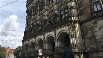 Fassade des Bremer Gerichtsgebäudes