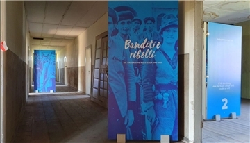 Ausstellung in Sandbostel.