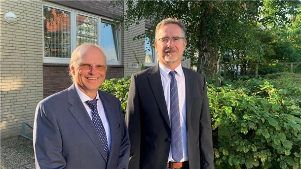 Vorsitzender Andreas Wulf und Geschäftsführer Danilo Genske