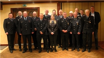 Wahlen und Ehrungen standen auf der Tagesordnung der Freiwilligen Feuerwehr Basdahl.