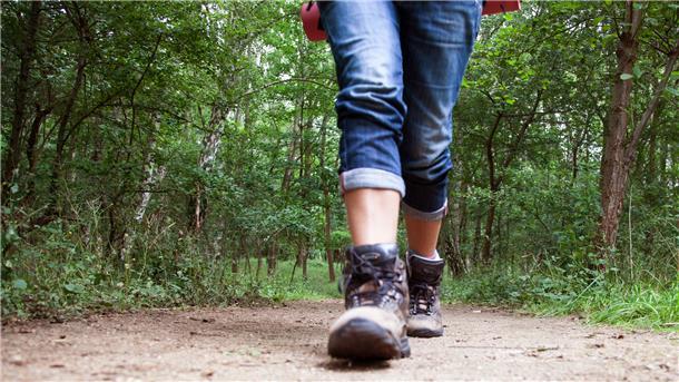 Wandern wird beliebter.