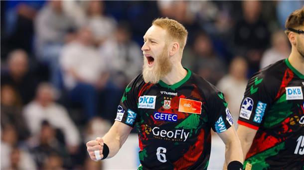Meister Magdeburg bezwingt Spitzenreiter Melsungen War bester Werfer beim Sieg des SC Magdeburg gegen die MT Melsungen: Matthias Musche