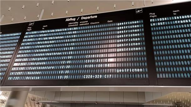 Warnstreik nun auch in Hannover: Am Flughafen kommt es heute zu erheblichen Verspätungen und Ausfällen.
