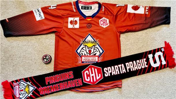Liveticker: Die Fischtown Pinguins und ihr Abenteuer in Prag Trikot und Schal