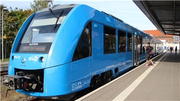 Wasserstoffzug der Firma Alstom.