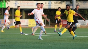 Der SV Brake spielt mit Patrick Lizius in der Fußball-Bezirksliga.