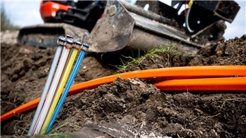 Schaden an einem Kabel 