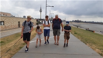 Bieligk mit Kindern