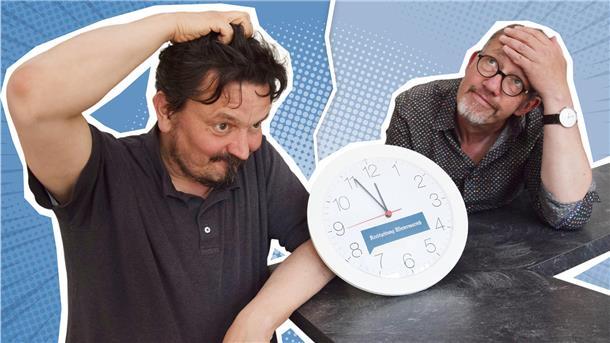 Wer noch welche hat, rauft sich die Haare; alle anderen klatschen sich die Hand vor die Stirn: Bei der Challenge ist es 5 vor 12, und auf den Waagen von Jens Schönig und Detlef Glückselig tut sich nichts.